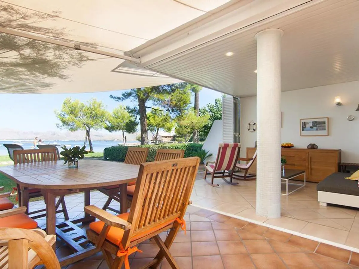Villa Barcares Breeze, Frente A La Playa De Es Clot, Camp De Mar Alcudia Spanyolország